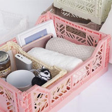 Load image into Gallery viewer, Folding Crate - Mini - Baby Blue