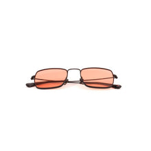 Load image into Gallery viewer, Danielle Rattray Sunglasses - Tippy - Matte Black/Coral
