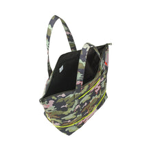 Load image into Gallery viewer, Supercharged Weekend Bag Khaki Camo Print – Recycled Fabric