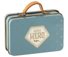 Load image into Gallery viewer, Superhero mouse in suitcase