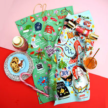 Load image into Gallery viewer, Christmas Wishes Tea Towel