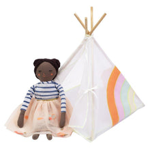 Load image into Gallery viewer, Rainbow Tipi Dolly Accessory

