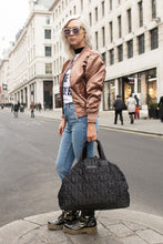 Load image into Gallery viewer, Tiba +Marl RAF Quilt Weekender Bag
