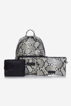 Load image into Gallery viewer, Tiba + Marl - Miller Backpack Tonal Snake Print
