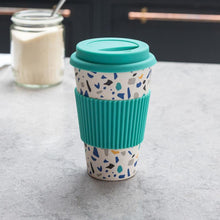 Load image into Gallery viewer, Terrazzo Bamboo Travel Mug
