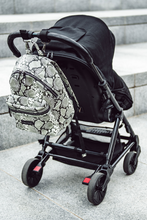 Load image into Gallery viewer, Tiba + Marl - Miller Backpack Tonal Snake Print
